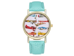 Reloj De Cuarzo Para Mujer Zhoulianfa T193-a, De Cuero, Estilo Menta Moderno.