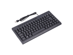 Mini Teclado Con Cable De 87 Teclas, Usb, Para Ordenadores De Sobremesa, Portátiles, Oficina Y Árabe.