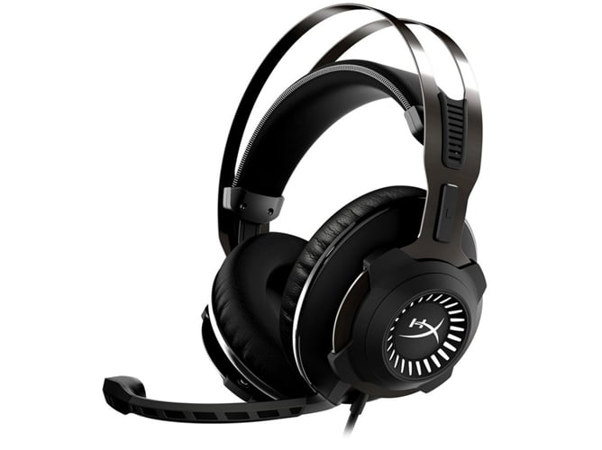 Auriculares Gaming Con Cable HYPERX Cloud Revolver S (Over Ear - PC - Noise Cancelling - Negro)