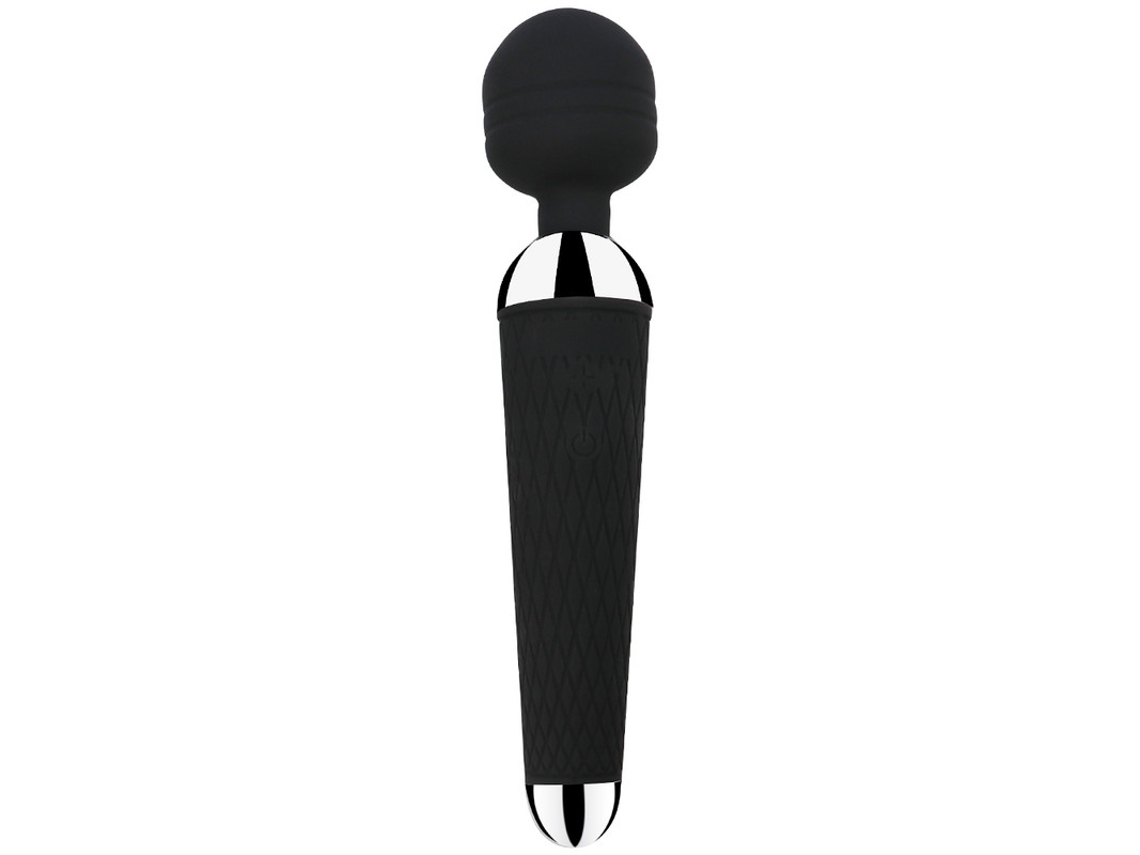 Vibrador de masaje de silicona de 10 frecuencias para mujer (negro) YIZHOOD