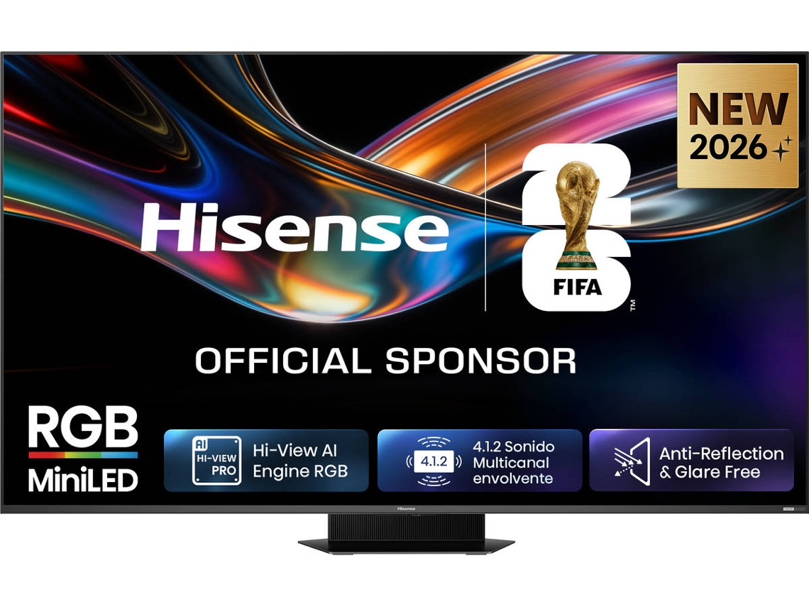 TV HISENSE 65UR9S (MiniLED RGB - 65'' - 164 cm - Ultra HD - Smart TV)
