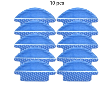 10 piezas de inserciones de fregona de tela para Robot aspirador Conga serie 3090, accesorios, Kit de inserción de fregona de tela