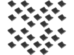 Paquete De 30 Soportes Iónicos De Plástico Para 4 Baterías 18650 De 3,7 V.