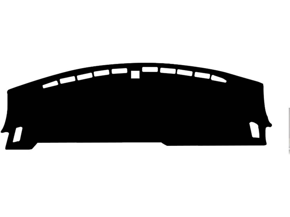 Alfombrilla Protectora De Cuero Microfibra Para El Salpicadero Del Ford Escort 2021-2022 (marrón)
