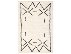Tapete Casa De Banho Untla Creme Claro 60 X 90 Cm Algodã£o