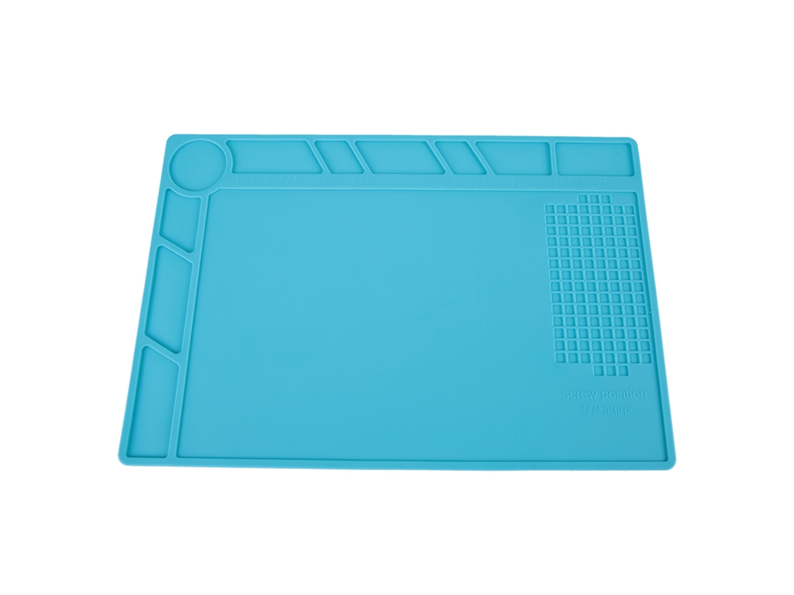 Almohadilla De Silicona Antiadherente Para Estaciones De Reparación Y Soldadura De Relojes, Resistente Hasta 500 °c.