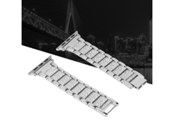 Correa para iWatch (acero inoxidable, diamantes)