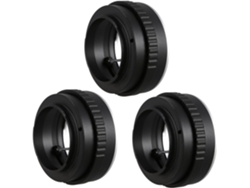 Anillo Adaptador 3x Para Objetivos Con Montura E De Cámaras Alpha Af A Nex 3, 5 Y 7