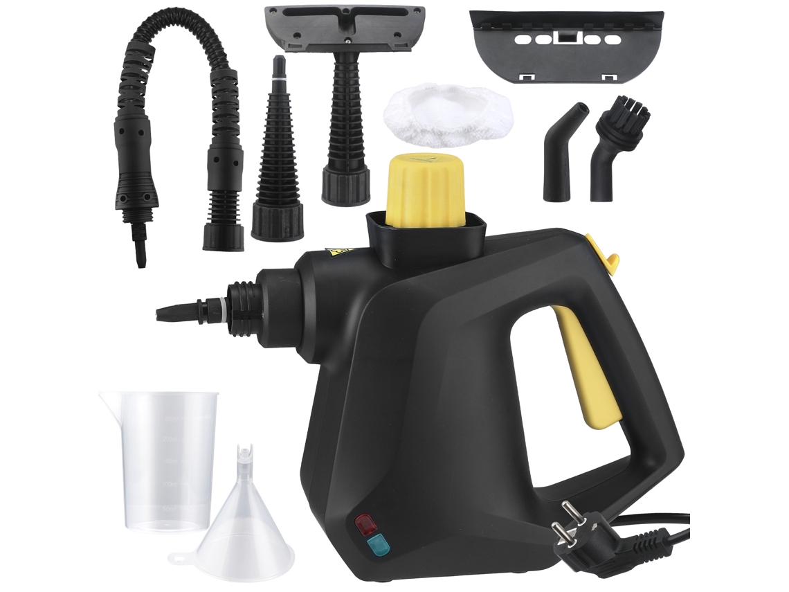 Limpiador a vapor multifuncional de 1000 W de alta temperatura, adecuado para desengrasar la cocina y limpiar el coche.