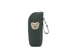Bolsa térmica de aluminio para biberones, ideal para cochecitos y botellas de agua - Verde
