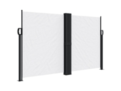 Maison Exclusive - Toldo Lateral Retráctil Blanco 140x600 Cm