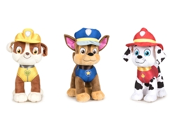Peluche PLAY BY PLAY Paw Patrol (19  cm - 1 Unidad - Envío aleatorio)