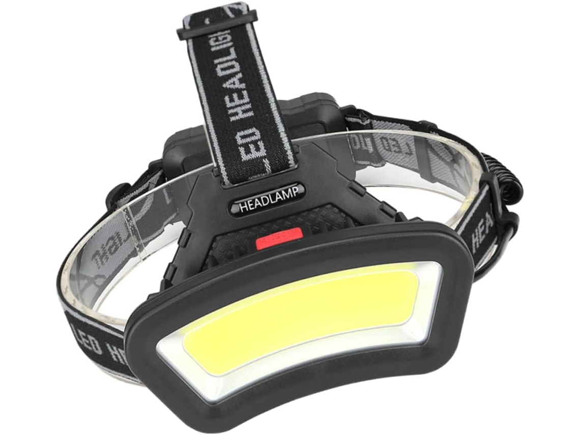 Linterna frontal LED recargable y multifuncional para actividades al aire libre como acampada, pesca, senderismo y Vayotoy