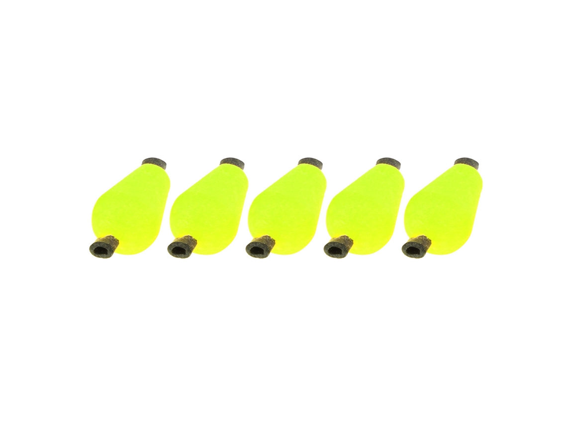 Indicador de impacto de espuma, 5 piezas, amarillo fluorescente