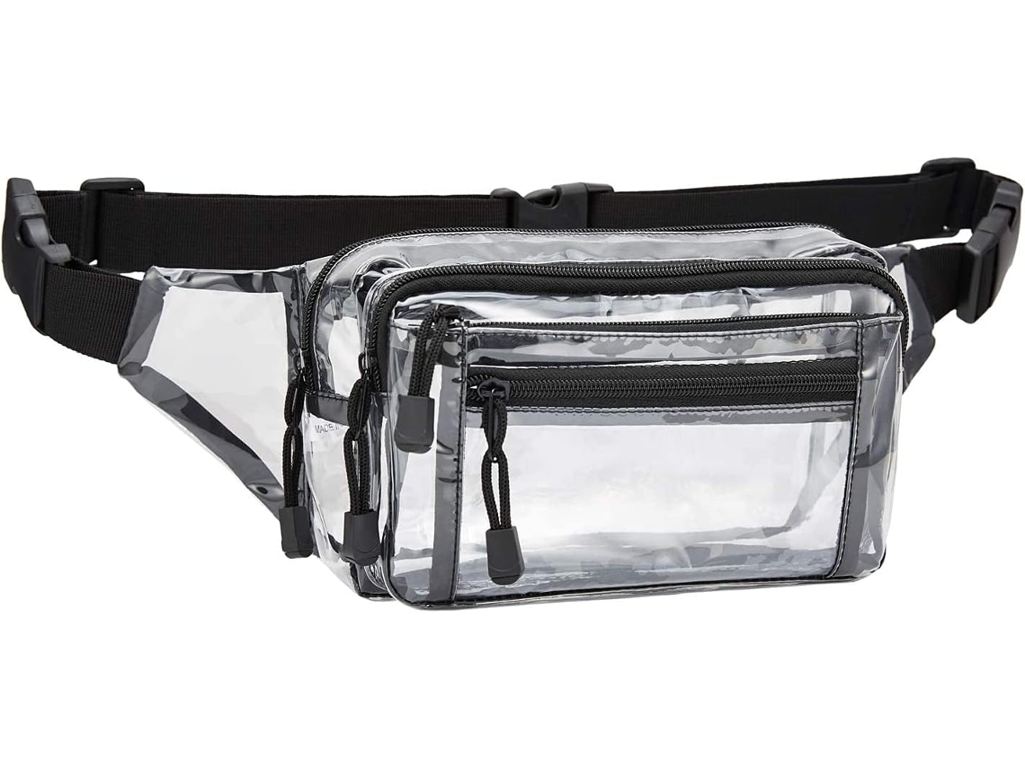 Riñonera Transparente Para Festivales Y Conciertos - Fanny Pack Homologada Para Estadios
