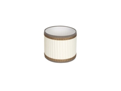 Pantalla Sobremesa Soprano Beige E14 (ø17x17x15cm)
