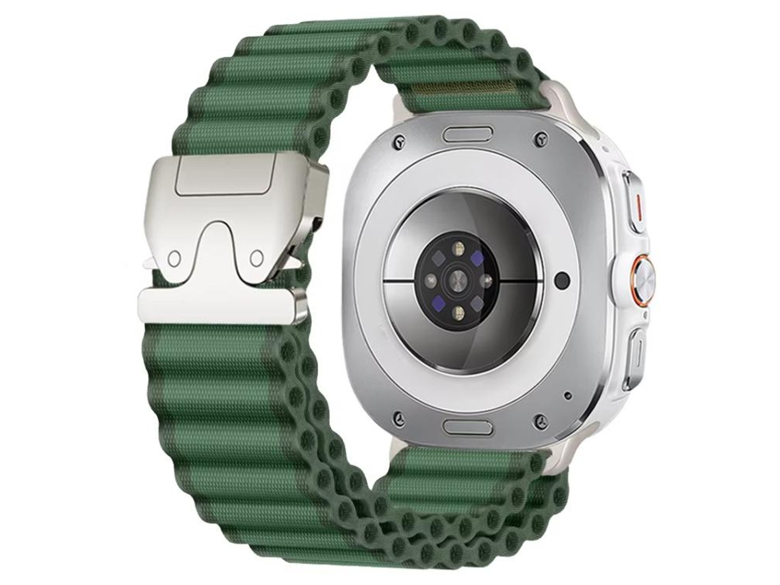 Correa para Samsung Galaxy Watch 8 / 8 Classic - Nylon deportivo todoterreno con cierre de paracaídas