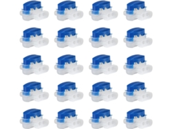 20 Conectores De Cable Eléctricos Para Cortacésped Robotizado Y Aplicaciones De Riego, Terminales 314 De 0.65-1.63mm