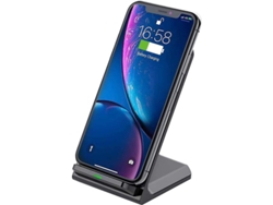 Cargador Sem Fio Qi Para Apple, Samsung Yizhood Seda Negro