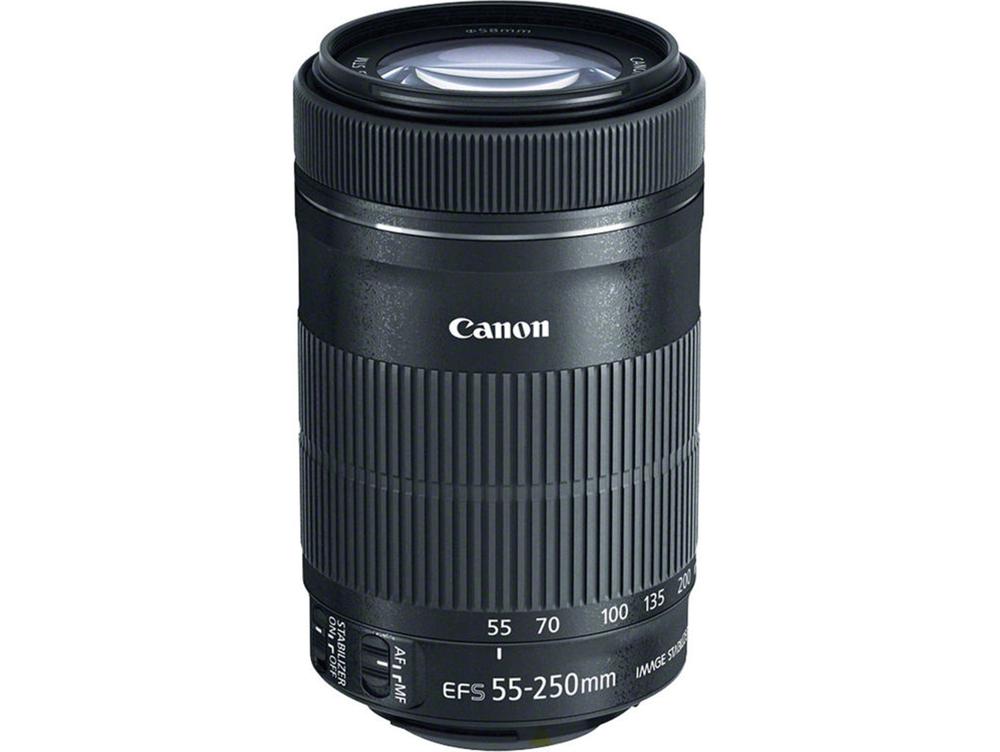 Objetivo CANON EF-S 55-250mm f/4-5.6 IS STM (Negro - Encaje: Canon EF-S - Apertura: f/5.6)