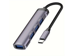 Adaptador USB C 4 en 1 Tadvyyvayotoy con 4 puertos