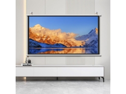 Pantalla De Proyección Manual Desplegable 4k (30", 40", 50", 60", 72") Para Cine En Casa, Uso En Interiores Y