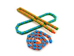 Cadena Antiestrés Para Niños Y Adultos - Material Plástico