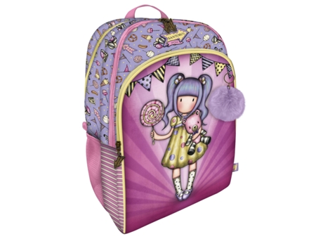 Mochila de La Escuela Gorjuss Primer Premio Lilac 34.5 x 43.5 x 22 cm