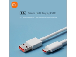 Cable USB tipo C Xiaomi de carga rápida de 6 A, TPE súper duradero, 1 m, compatible con Xiaomi/Samsung/Huawei.