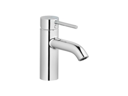 Mezclador monomando de lavabo Kludi Bozz, caño de 75 mm, sin desagüe, 382720576, color cromo