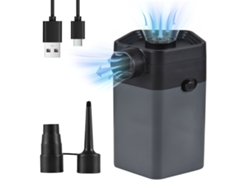 Bomba De Aire Portátil Recargable De 6000 Pa Y 120 L/min Para Hinchables, Colchones Y Piscinas.