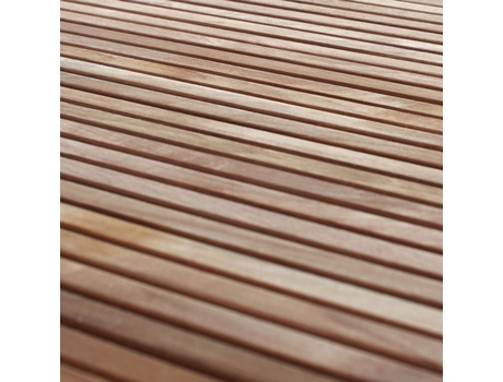 Conjunto de jardín en madera/acero para 6 personas BELIANI Viareggio