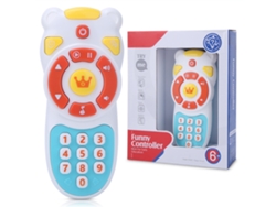 Ats-juguete Teléfono Infantil Con Sonidos Música Luces Coloridas Para Aprendizaje Y Consuelo Niño Bebé