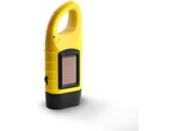 Linterna Compacto Viaje Con Energía Solar Amarilla, Resistente, Multifunción, Hogar, Camping