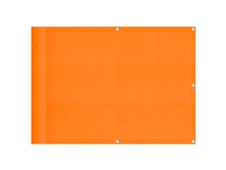 Maison Exclusive - Mampara De Balcón Naranja 75x800 Cm 100% Poliéster Oxford