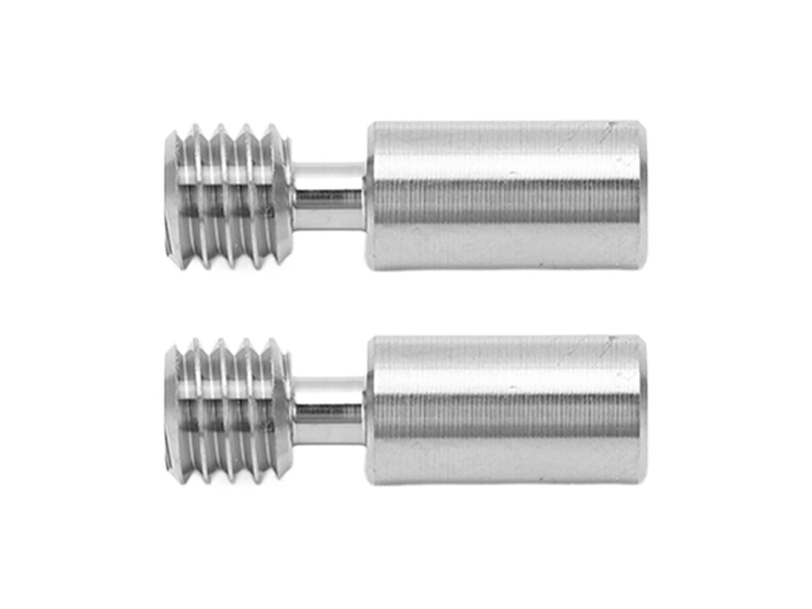 2 Piezas Tubería Heatbreak De Titanio Diseño Ramificado Con Hilo M6 Para Impresora 3d Ender 3 S1