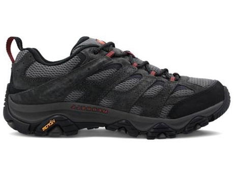 Zapatillas Deportivas MERRELL Moab 3 Ventilator (Grafito - Tejido, Cuero Natural- 46)