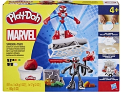 Plastilina PLAY-DOH Marvel Spiderman Launch and Slice (Edad Mínima Recomendada: 3 años)