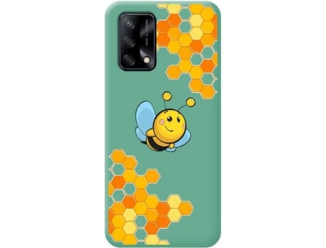 Carcasa Oppo A74 4G TUMUNDOSMARTPHONE Abeja Verde