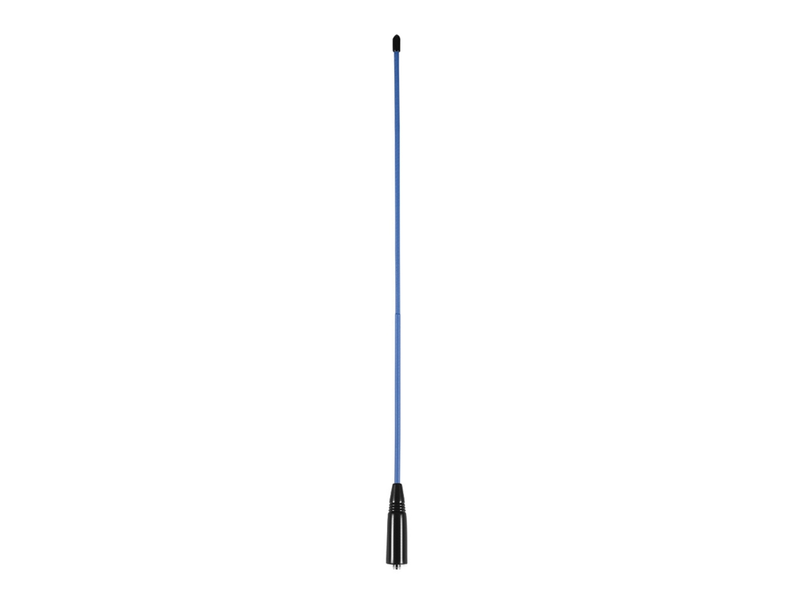Antena Flexible De Doble Banda 144/430mhz Para Radios Bidireccionales Puxing Kenwood Wouxun Baofeng Azul