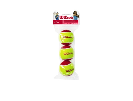 Juego de 3 pelotas de tenis WILSON Starter