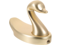 Gancho de pared Slowmoose Swan, de metal, minimalista.