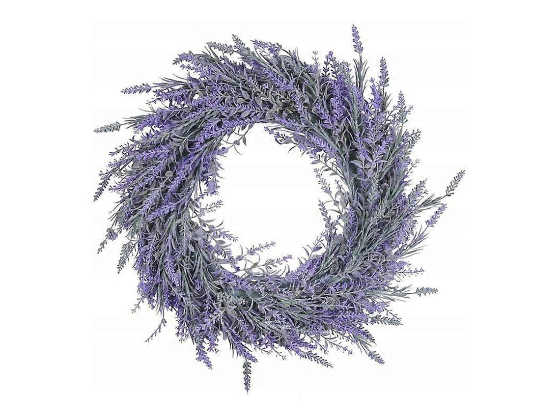 Rebe-guirnalda De Lavanda Artificial Para Puerta Principal, Decoración De Hogar, Ventana Y Boda Interior Y Exterior