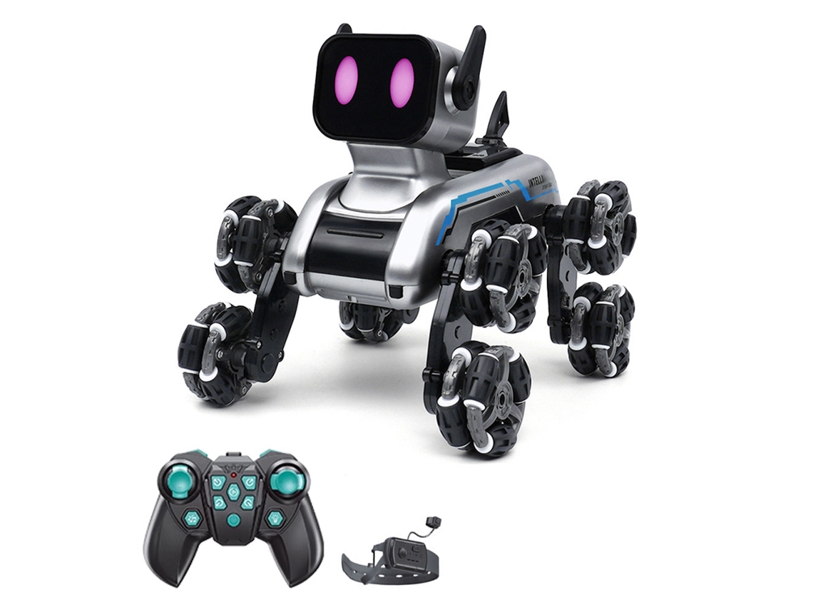 Robot De Juguete Para Niños, Coche Acrobático Con Control Remoto Y Sensor De Gestos, Luces Led Y Música Para Cumpleaños.