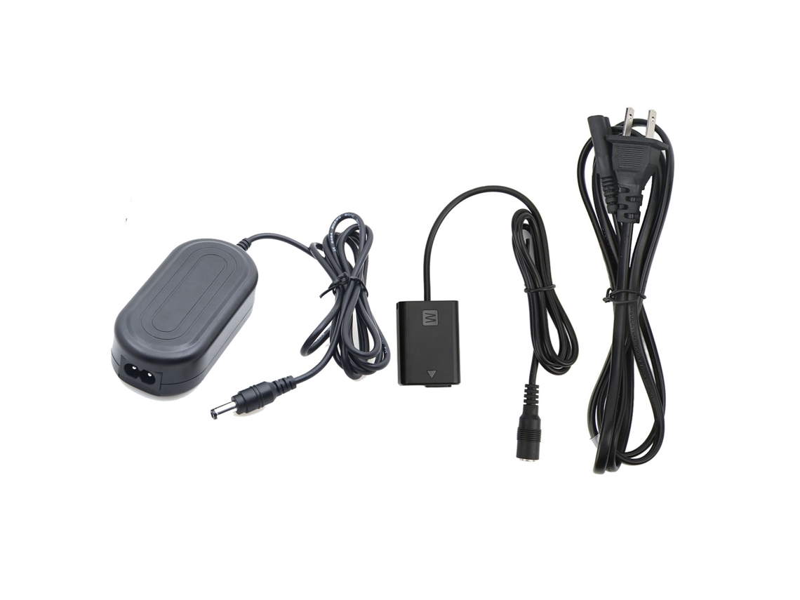 Batería Falsa Para Cámara, Adaptador Dc Coupler Ac Pw20, Sustitución Para Alpha A6000