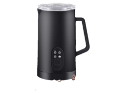 (Negro) Cuatro en uno: Prepara capuchino, chocolate caliente y leche helada.