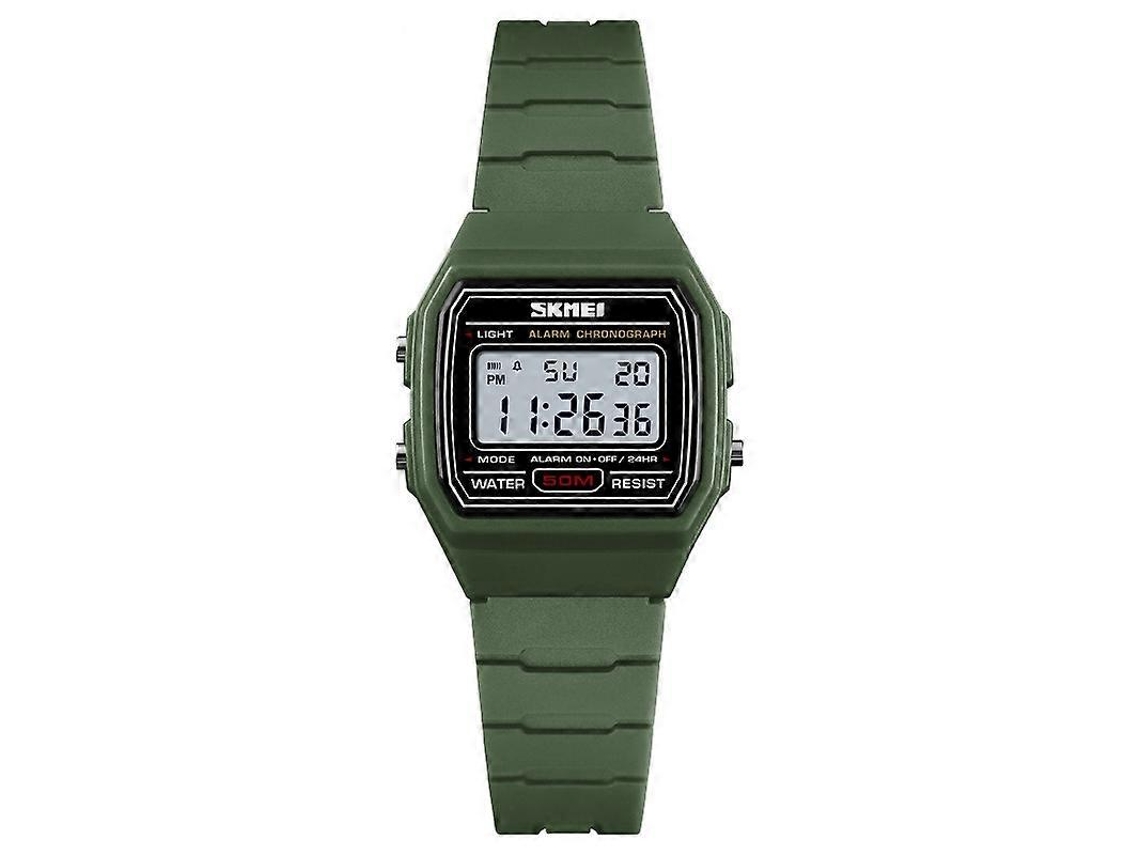 Reloj deportivo Skmei 1460 delgado, multifuncional y luminoso para niños, resistente al agua.