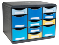 Caja de Gavetas EXACOMPTA Store-Box Multi Bee Blue 11 Gavetas