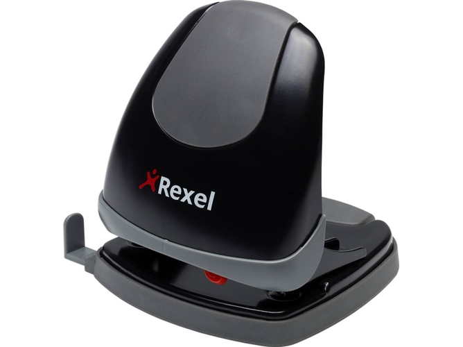 Perforadora REXEL Easy Touch Negro (2 agujeros - Capacidad de Perforación: 30 hojas)