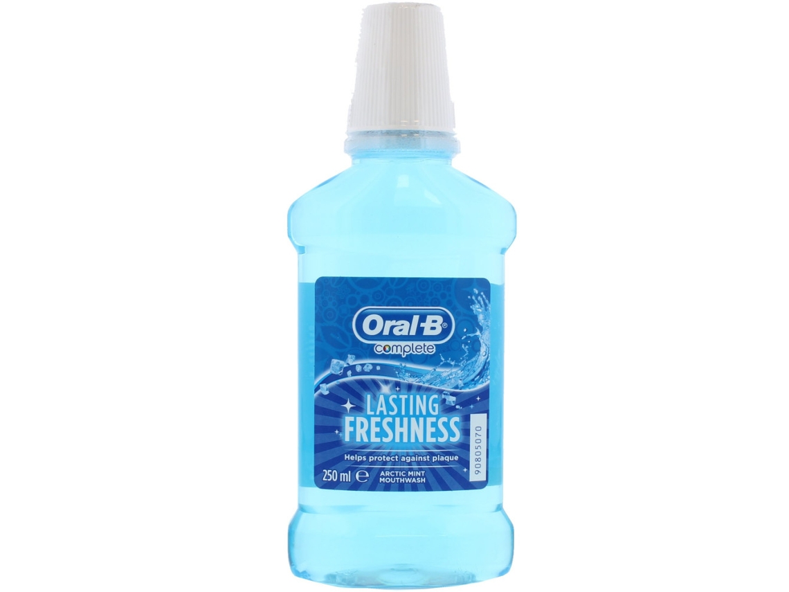 Enjuague bucal Oral B con menta ártica